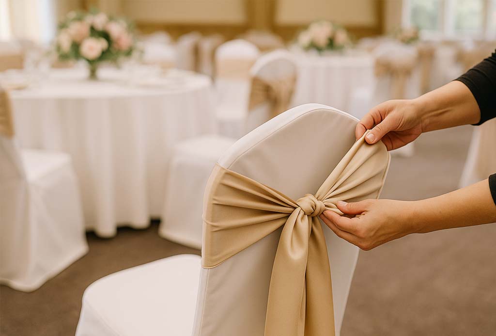 stuhlhussen für Hochzeiten